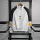 2023 Real Madrid White Windbreaker Jacket Thai Quality