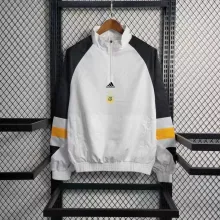 2023 Argentina White Windbreaker Jacket 3 Stars  Black Thai Quality