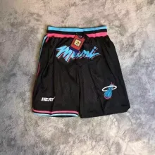 NBA Men Miami Heat Black Pant Short High Quality