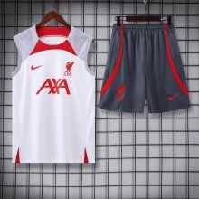 23/24 Liverpool Vest Training suit White Color