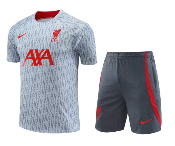 23/24 Liverpool Training Set-GreyTraining Tracksuit