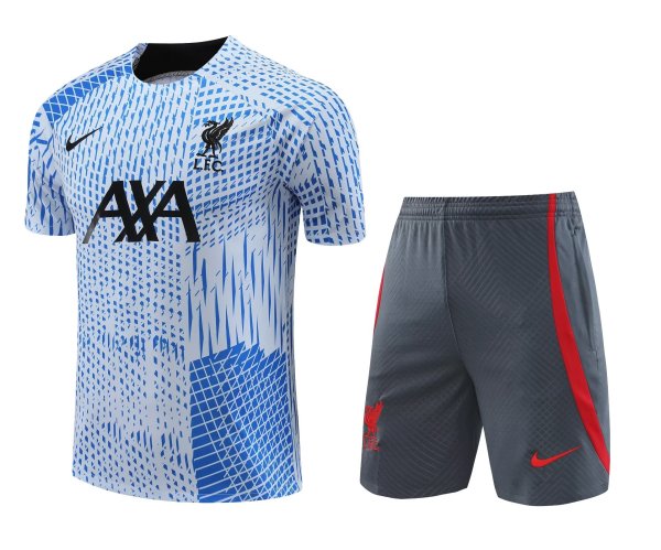 23/24 Liverpool Training Set-Blue Training Tracksuit