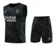 23/24 PSG Black Training Vest Training suit