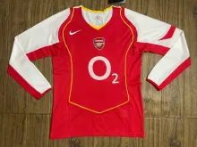 04-05 Arsenal  Home Retro Jersey Long Sleeve