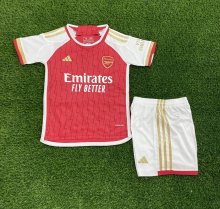 23/24 Arsenal Home Kids With Adiads Brand