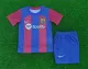 23/24 Barcelona Home Kids with Nike Brand
