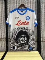 Maradona Napoli White Jersey Fan Version Thai Quality