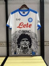 Maradona Napoli White Jersey Fan Version Thai Quality