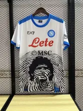 Maradona Napoli White Jersey Fan Version Thai Quality