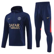 23/24 PSG Dark Blue Sweater Tracksuit Thai Quality