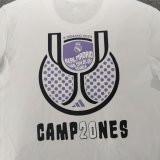 Real Madrid COPA DE S.M. EL REY T-shirt White Color