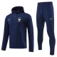 23/24 France Dark Blue Sweater Tracksuit Thai Quality