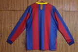 10/11 Barcelona Home Retro Jersey Long Sleeve