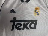 99/00 Real Madrid Home Retro Jersey Long Sleeve