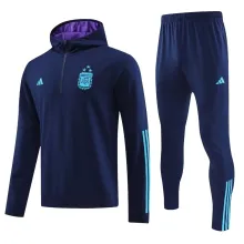 22/23 Argentina Dark Blue Sweater Tracksuit  With 3 Stars Thai Quality