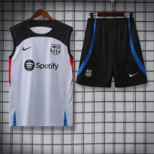 23/24 Barcelona Grey Vest Training Tracksuit