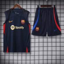 22/23 Barcelona Dark Blue Vest Training Tracksuit