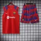 23/24 Barcelona Red Vest Training Tracksuit