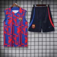 22/23 Barcelona Red Vest Training Tracksuit