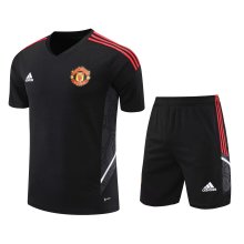 22/23 Manchester United Black Training Tracksuit