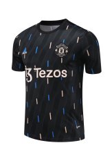 23/24 Man United Black Training Jersey Fans Version