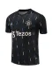 23/24 Man United Black Training Jersey Fans Version