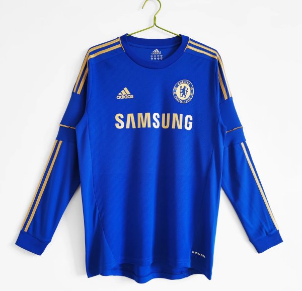 12/13 Chelsea Home Retro Jersey Long Sleeve