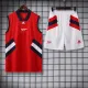 23/24 Arsenal Red Vest Training Set--Vest and Short Pant Training Tracksuit
