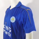 16/17 Leicester Home Retro Jersey Fans Version