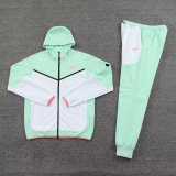 23/24 Nike Jacket Tracksuit White And Green Color