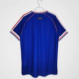 1998 France Home  Retro Jersey With Final Letter