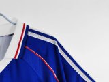 1998 France Home  Retro Jersey With Final Letter