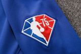 NBA Philadelphia 76ers Blue with Cap Jacket Tracksuit High Quality