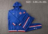 NBA Philadelphia 76ers Blue with Cap Jacket Tracksuit High Quality