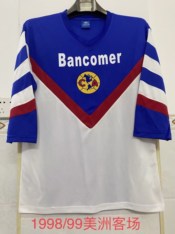 88/89 America Away Retro Jersey Thai Quality