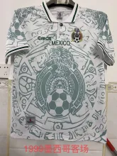 1999 Mexico Away Retro Jersey Fans Version