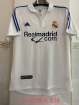 01/02 Real Madrid Home Retro Jersey