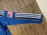 11/12 LA Galaxy Away Blue Retro Jersey Long Sleeve Fans Version
