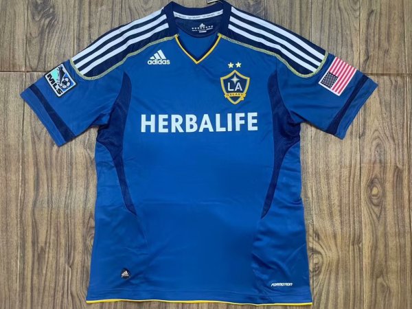11/12 LA Galaxy Away Blue Retro Jersey Fans Version