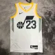 NBA 2023 Men Utah Jazz White #23 MARKKANEN Jersey High Quality Name and Number Print