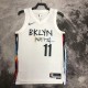 NBA Men 2023 Brooklyn Nets City Version White #11 IRVING Jersey High Quality Name and Number Print