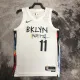 NBA Men 2023 Brooklyn Nets City Version White #11 IRVING Jersey High Quality Name and Number Print