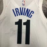 NBA Men 2023 Brooklyn Nets City Version White #11 IRVING Jersey High Quality Name and Number Print
