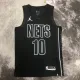 NBA Men 2023 Brooklyn Nets Black with Jordan Logo #10 SIMMONS Jersey High Quality Name and Number Print