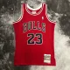 NBA Men Season 1998 Retro Chicago Bulls Red #23 JORDAN Jersey High Quality Name and Number Print