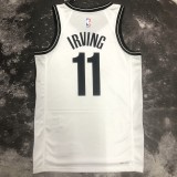 NBA Men 2023 Brooklyn Nets White #11 IRVING Jersey High Quality Name and Number Print