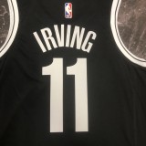 NBA Men 2023 Brooklyn Nets Black #11 IRVING Jersey High Quality Name and Number Print