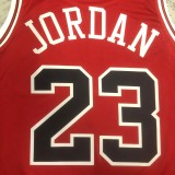 NBA Men 2023 Chicago Bulls Red #23 JORDAN Jersey High Quality Name and Number Print