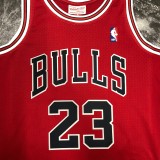 NBA Men Season 1998 Retro Chicago Bulls Red #23 JORDAN Jersey High Quality Name and Number Print