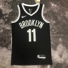 NBA Men 2023 Brooklyn Nets Black #11 IRVING Jersey High Quality Name and Number Print